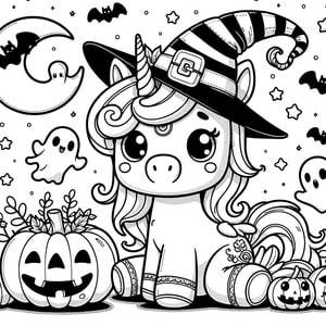 Baby Halloween Unicorn