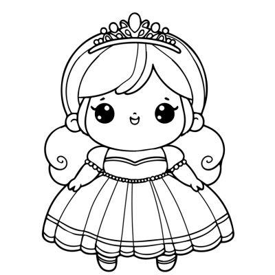 Cartoon princess