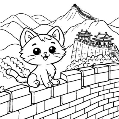 Cat in China