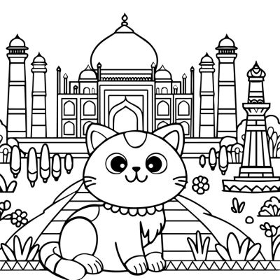 Cat in India