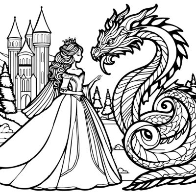 Dragon and Princess