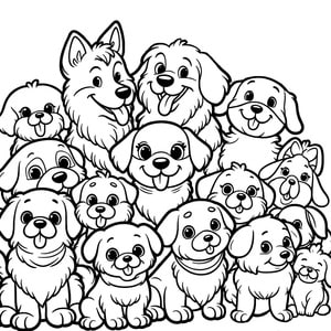 Group of Dogs