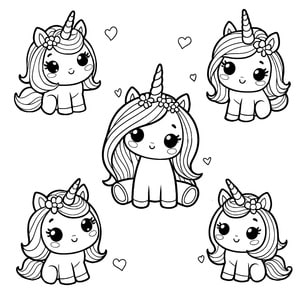 Kawaii Baby Unicorn