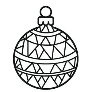 Modern Christmas Ball