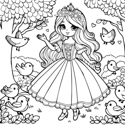 Princess and the Birds