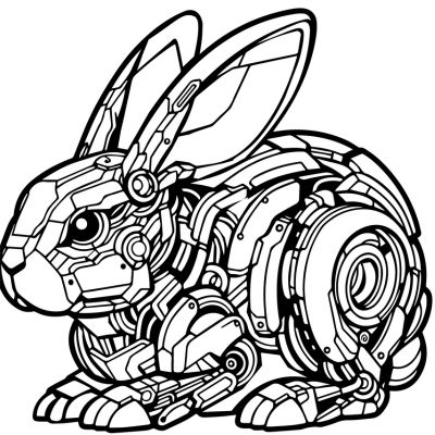 Robot rabbit