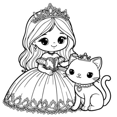 The cat and the princess