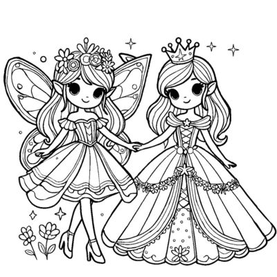 The fairy and the princess