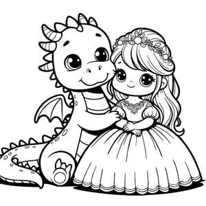 The Friendship of the Dragon and the Princess