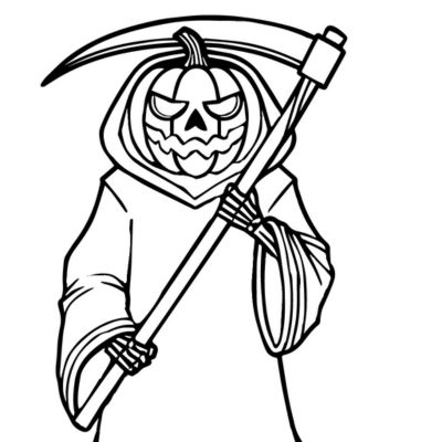 The pumpkin reaper